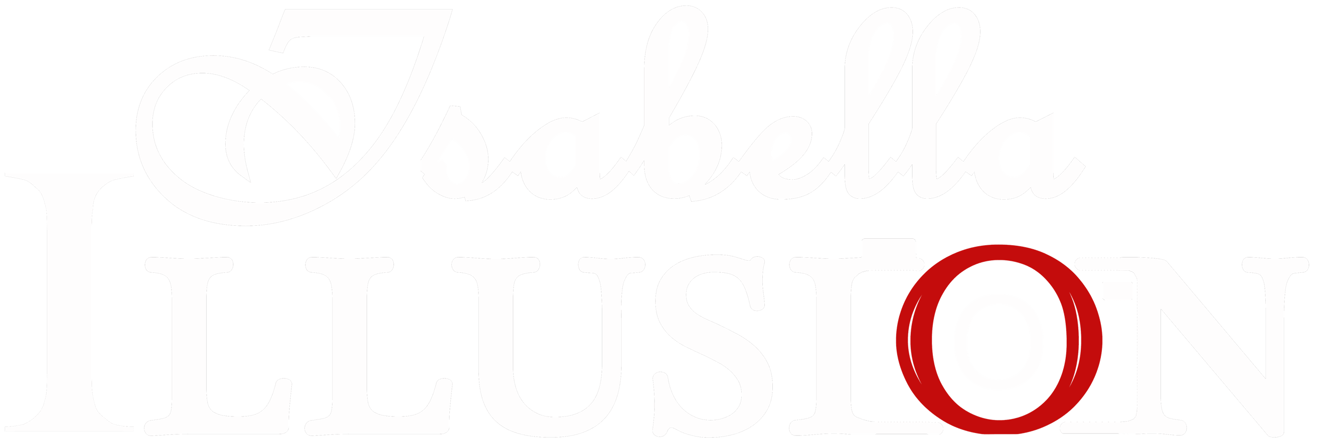 isabella illusion logo white